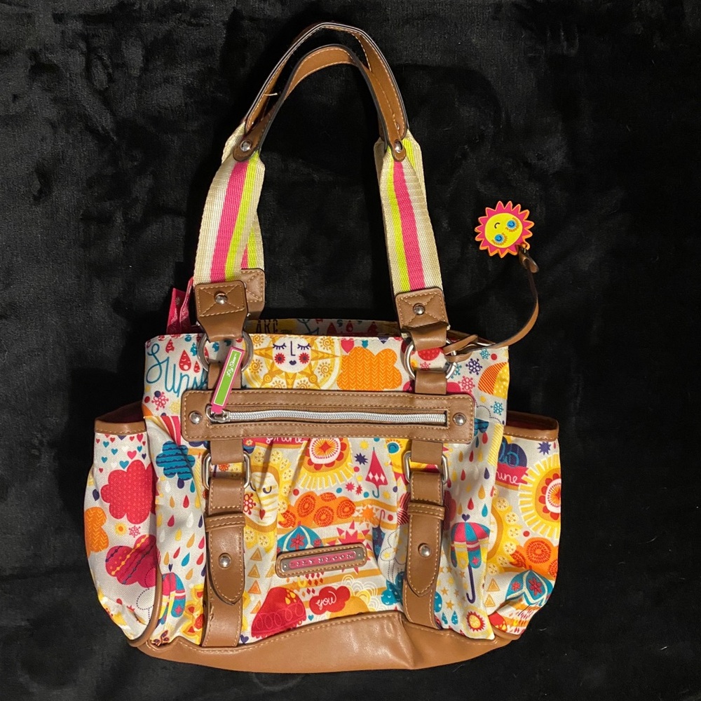LILY BLOOM handbag- EUC